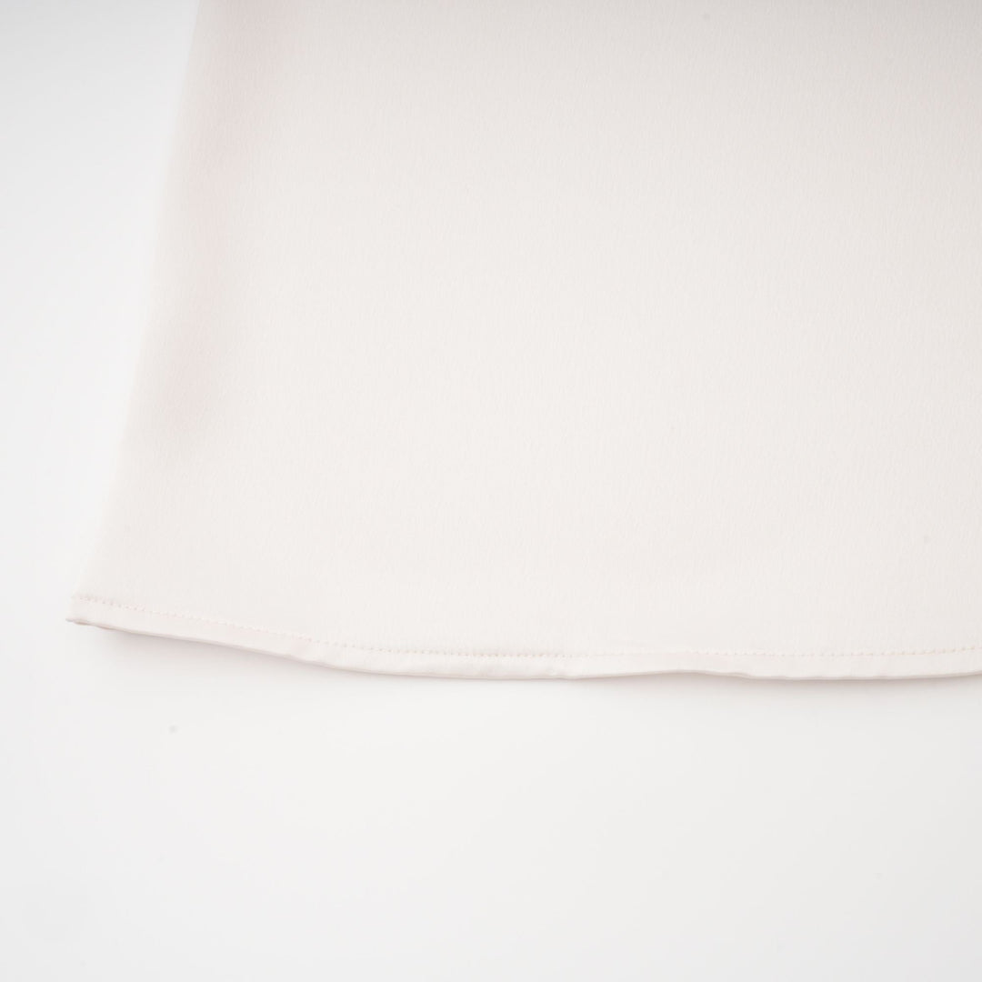 Levoire | Robe Midi Plissée À Col Rectangulaire