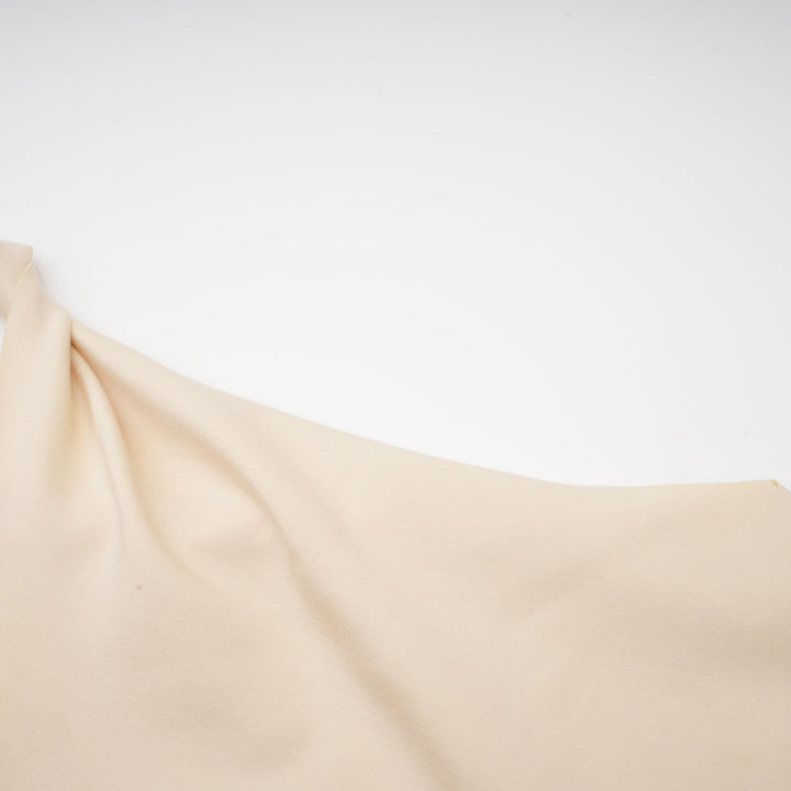 Levoire | Neutrals Twist-Shoulder Mini Robe