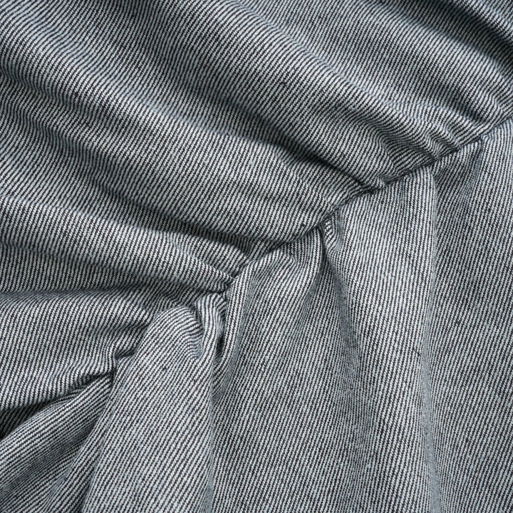 Levoire | Jupe En Denim Drapée