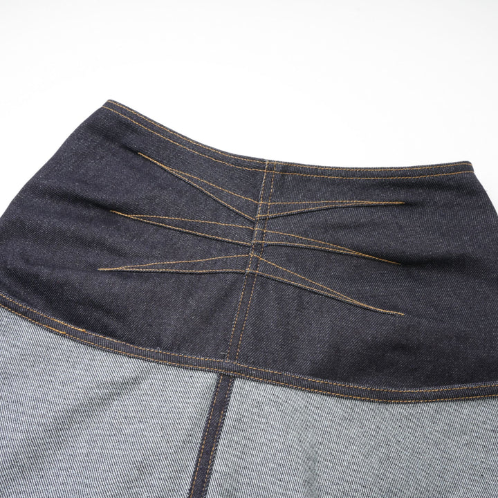 Levoire | Jupe En Denim Drapée