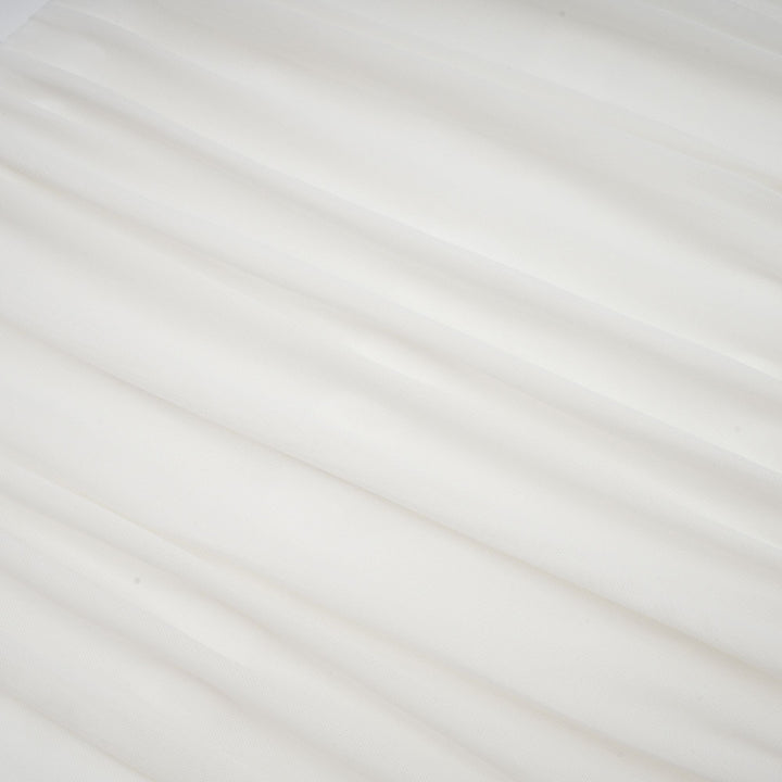 Levoire | Robe Midi En Maille Blanche