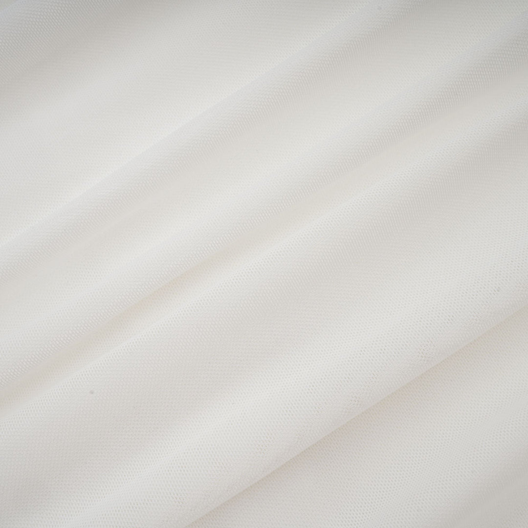 Levoire | Robe Midi En Maille Blanche