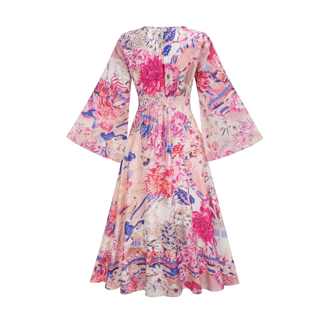 Levoire | Robe Maxi À Manches Kimono Rassemblement