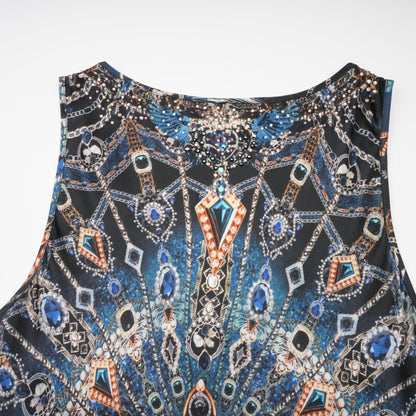 Levoire | Robe Maxi À Imprimé Graphique