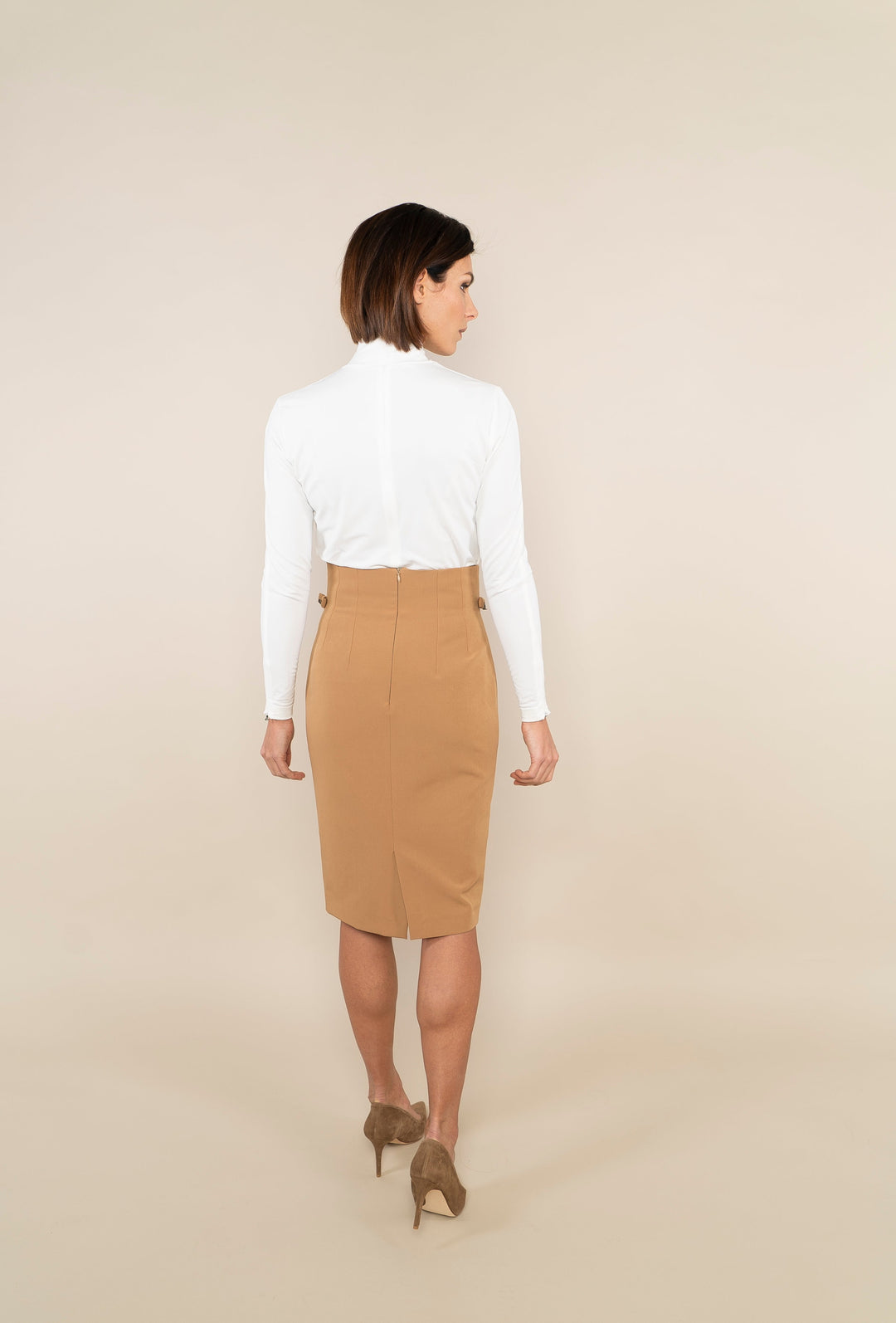 Levoire | Jupe Crayon Moderne Au Look De Bureau