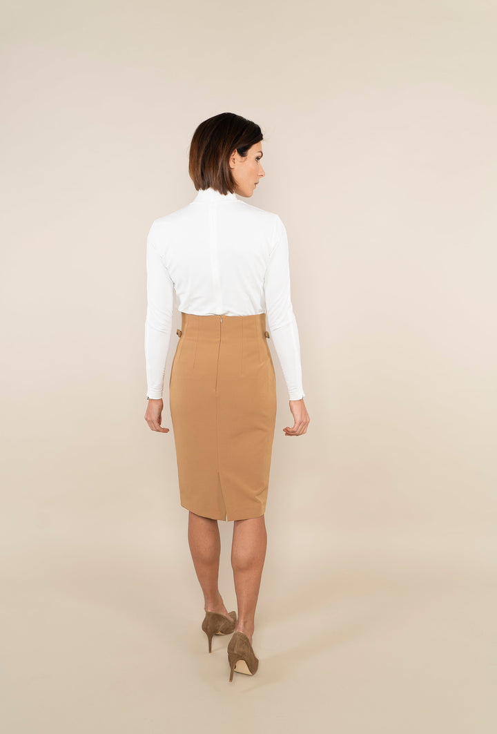 Levoire | Jupe Crayon Moderne Au Look De Bureau
