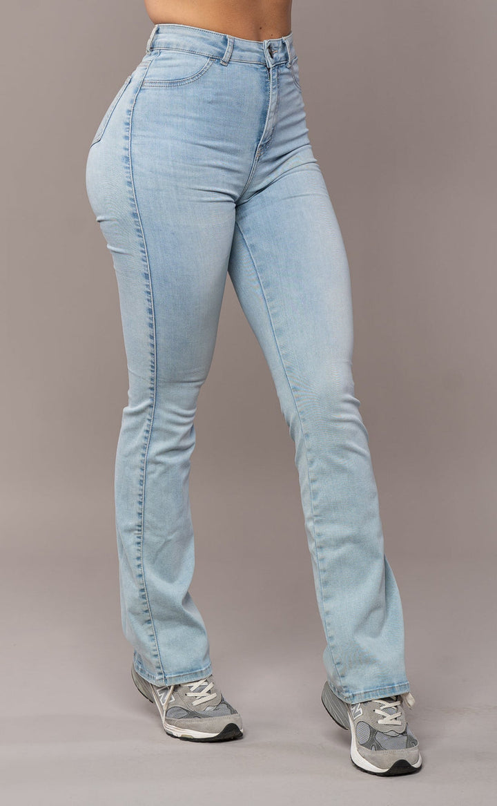 Levoire | Jean Évasé Pour Femmes En Bleu Vintage
