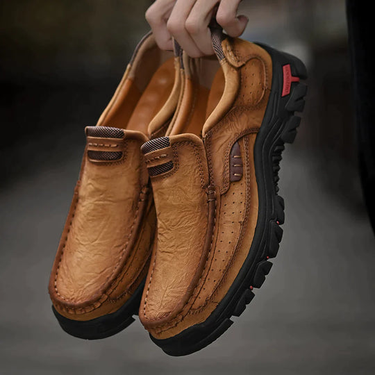 Levoire | Chaussures Orthopédiques Pour Hommes Braun