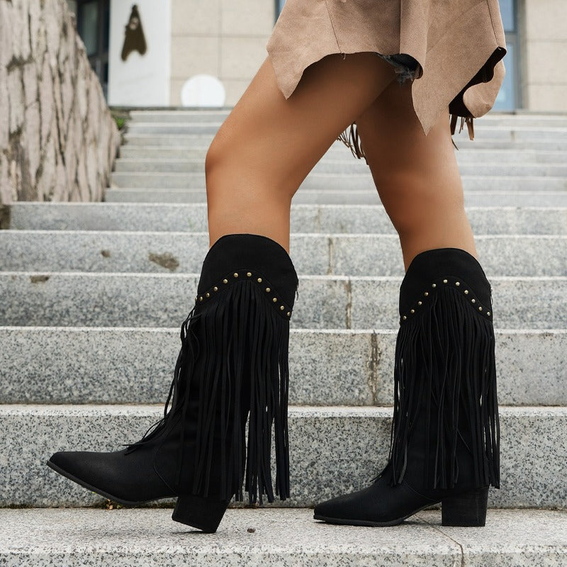 Levoire | Bottes Hautes À Talon Antidérapant