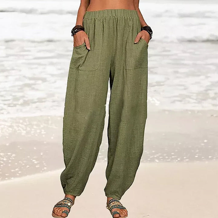 Levoire | Pantalons De Plage Décontractés Armeijan vert