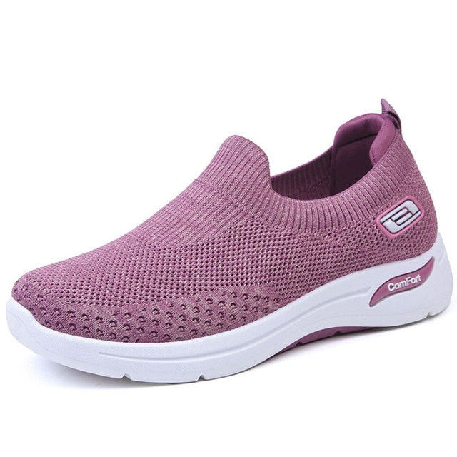 Levoire | Chaussure Femme À Enfiler En Mesh Lila