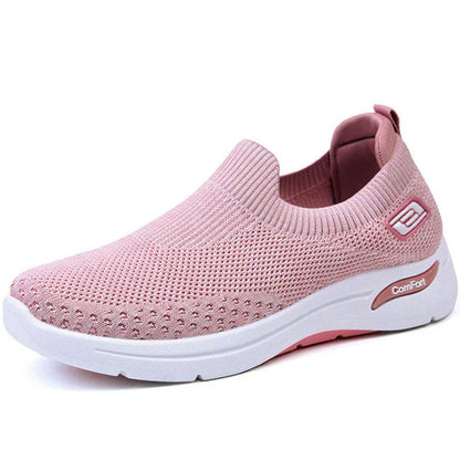 Levoire | Chaussure Femme À Enfiler En Mesh Rosa