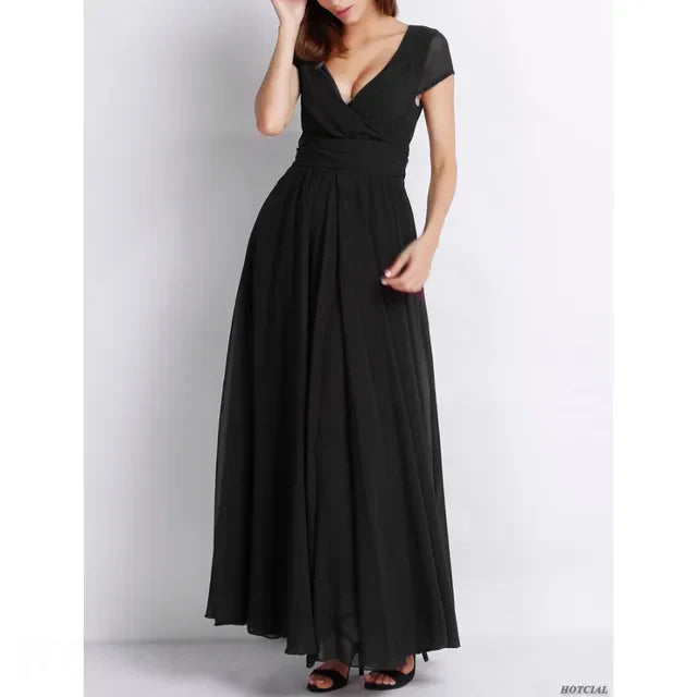 Levoire | Robe Maxi D'Été Noir