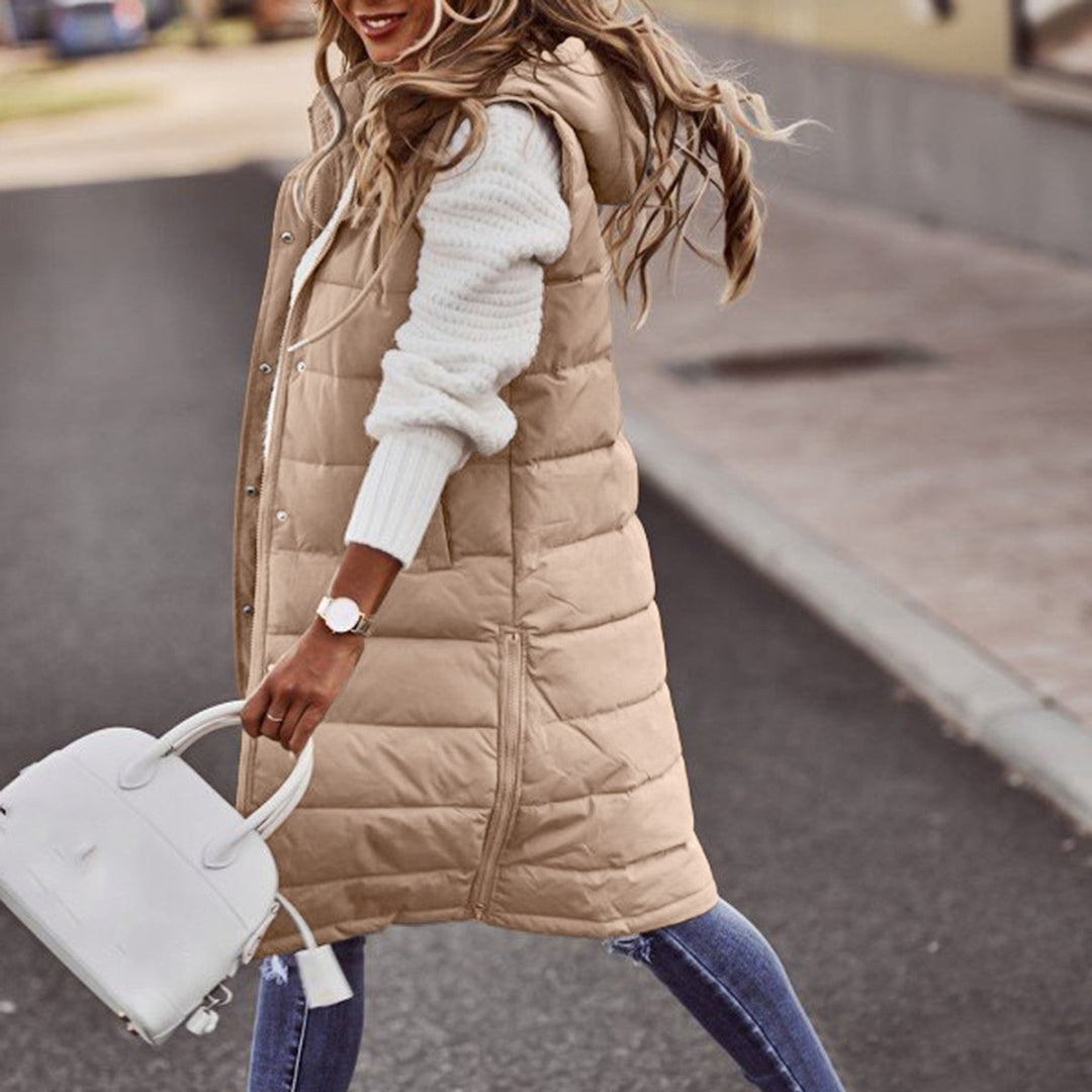 Levoire - Long Gilet Khaki