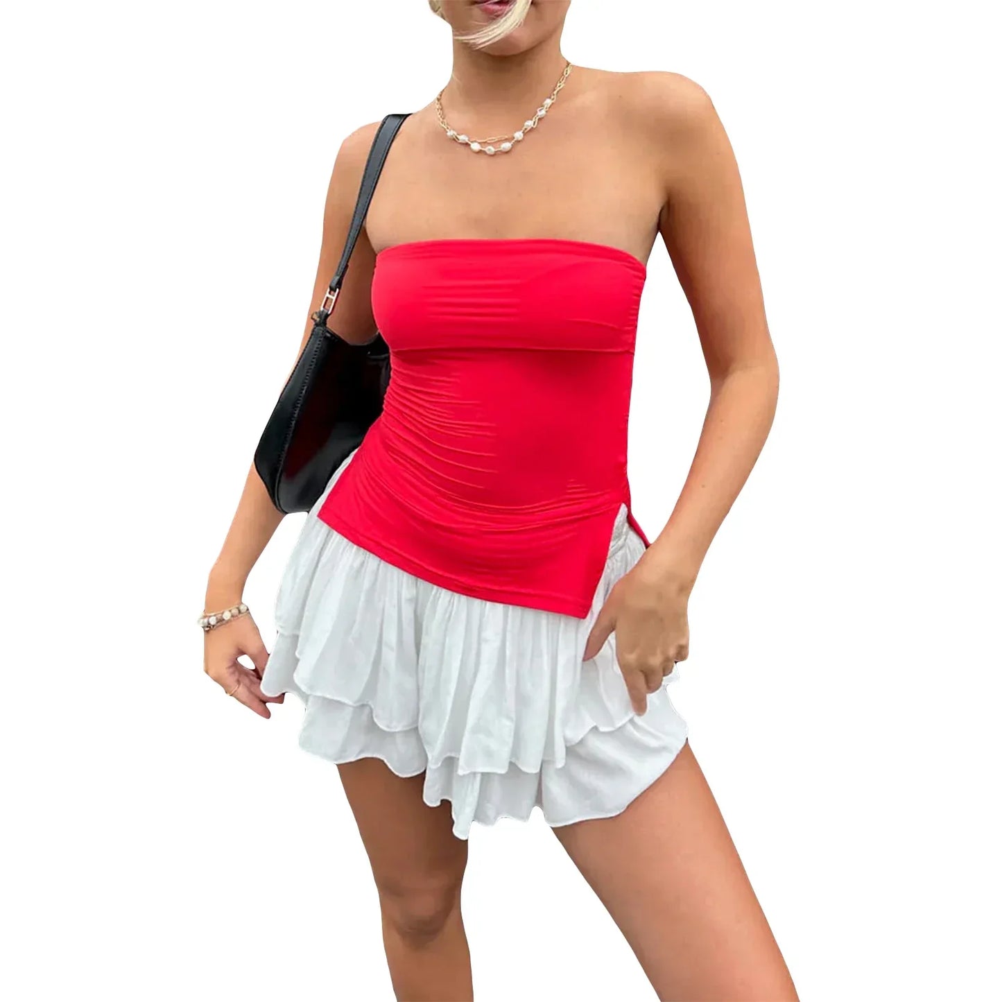 Levoire | Tubes Tops Pour Femmes Rouge