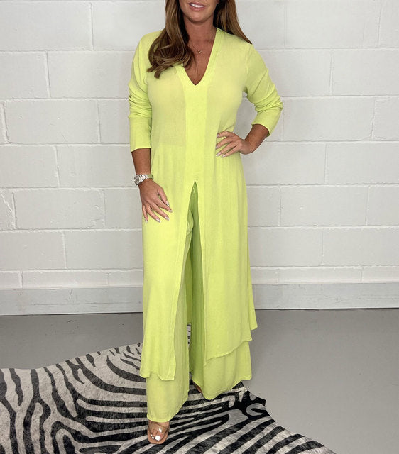 Levoire | Ensemble Élégant Look Jaune