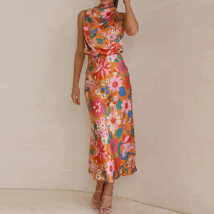 Levoire | Robe Pour Réceptions Cocktail Orange