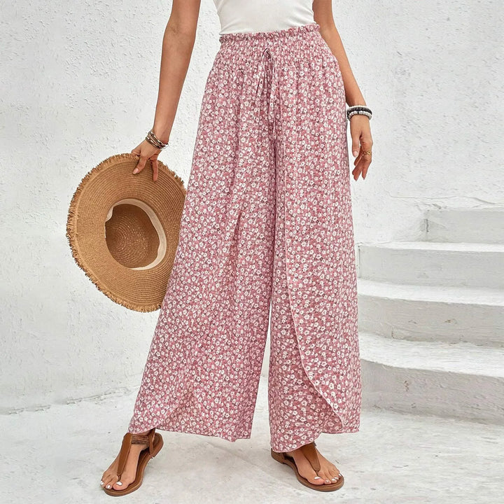 Levoire | Pantalon D'Été Élégant Rose
