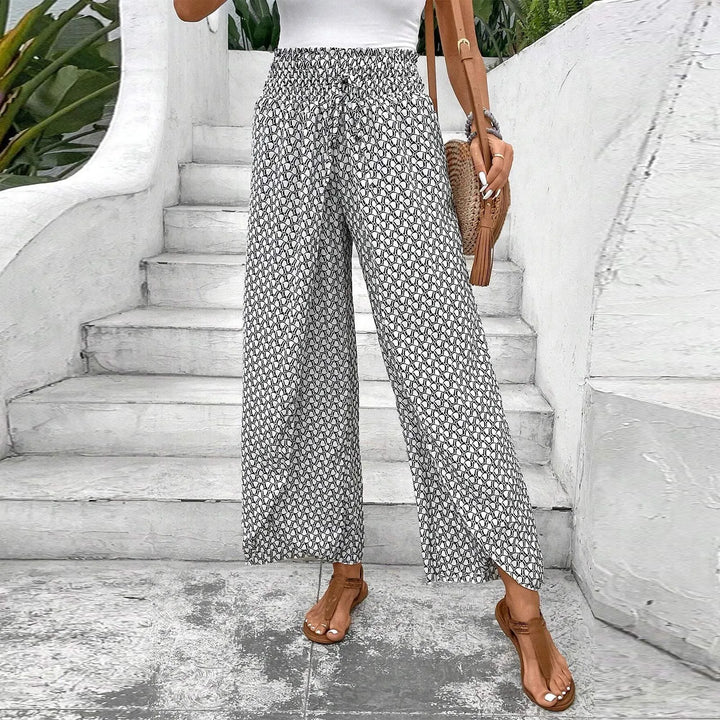 Levoire | Pantalon D'Été Élégant Blanc