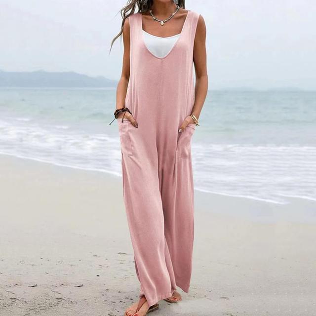 Levoire | Femmes Salopette Jumpsuits Rosa