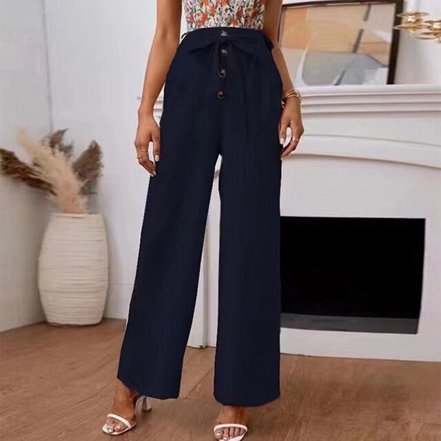 Levoire | Pantalons Pour Femmes Bleu foncé