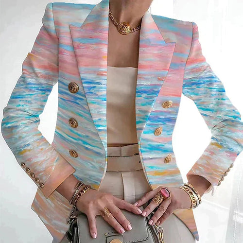 Levoire | Blazer À Imprimé Chic