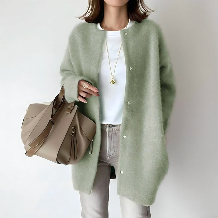 Levoire | Long Grande Taille Gilet Gilet Vert