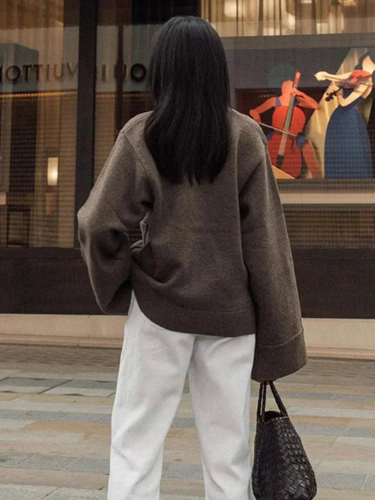 Levoire | Décolleté En V Gilet À Poches Boutonné Gilet En Tricot
