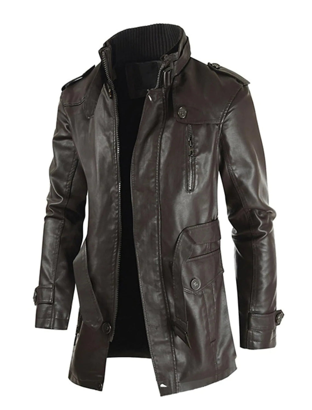 Levoire | Veste Élégante Et Stylée Pour Hommes Marron foncé
