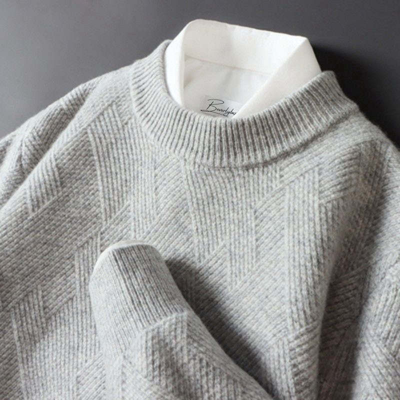 Levoire | Pull En Cachemire Pour Hommes Gris