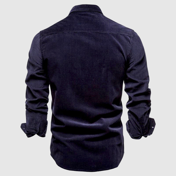 Levoire | Chemise De Manches Longues Décontractée Pour Hommes