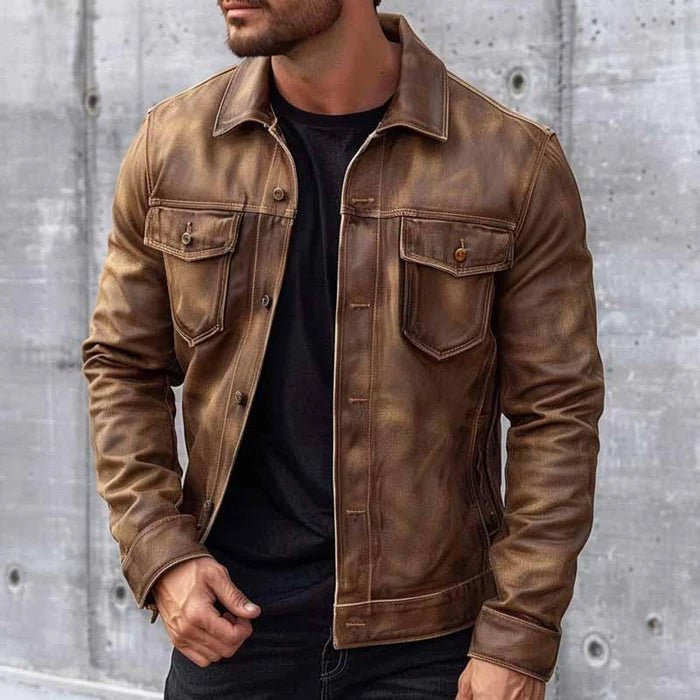 Levoire | Veste Réversible À Manches Longues Avec Col Et Boutons 2XL