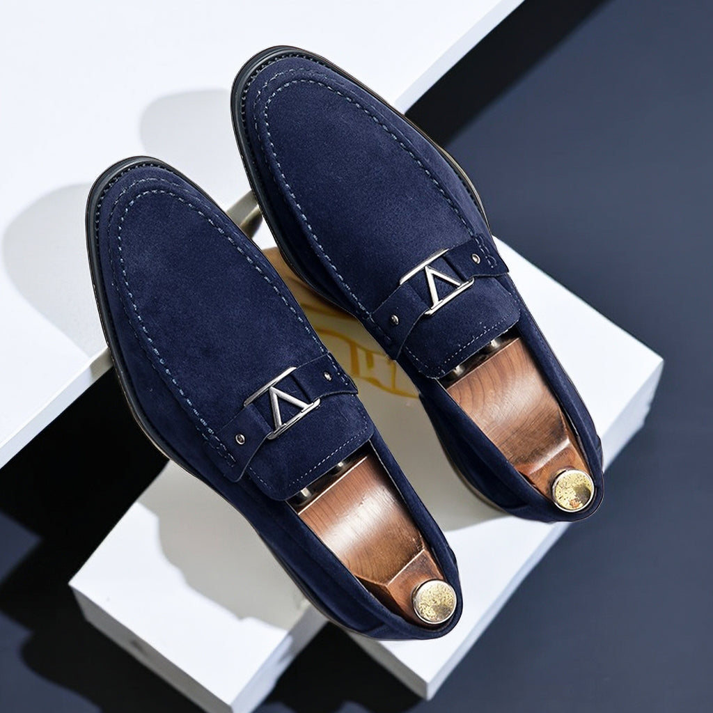Levoire | Mocassins Confortables Bleu royal