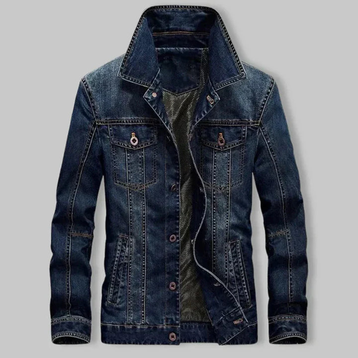 Levoire | Veste Homme Classique Bleu foncé