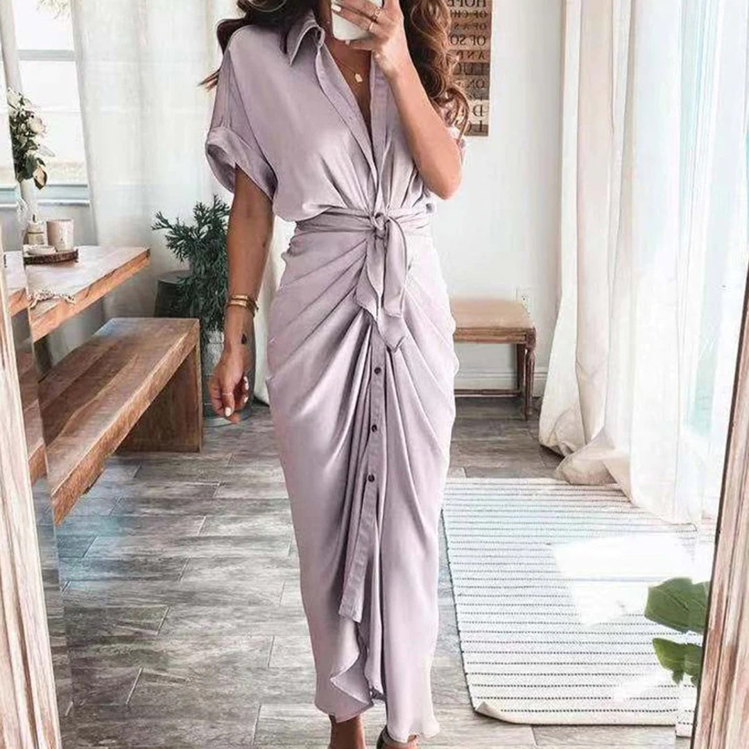 Levoire | Femme Robe moderne à la mode Or foncé