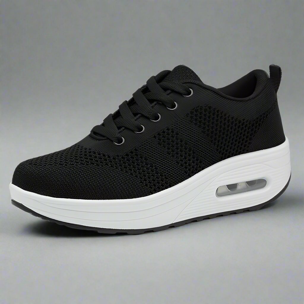Levoire | Chaussures De Travail Ergonomiques Et Sportives Antidérapantes Pour Femmes Noir