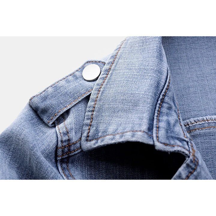 Levoire | Veste En Denim Avec Zip Game Changer À Manches Longues