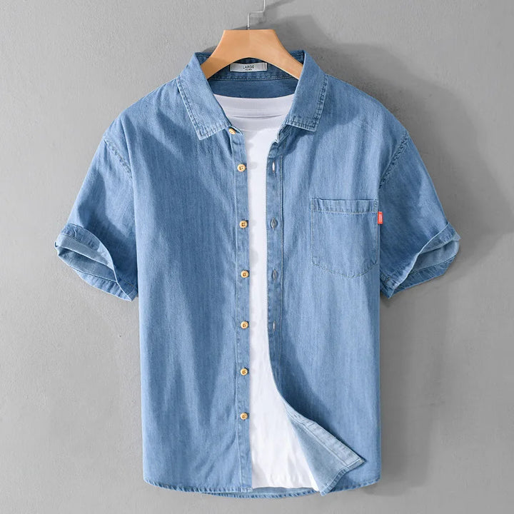 Levoire | Chemise En Denim Decontractee Hommes