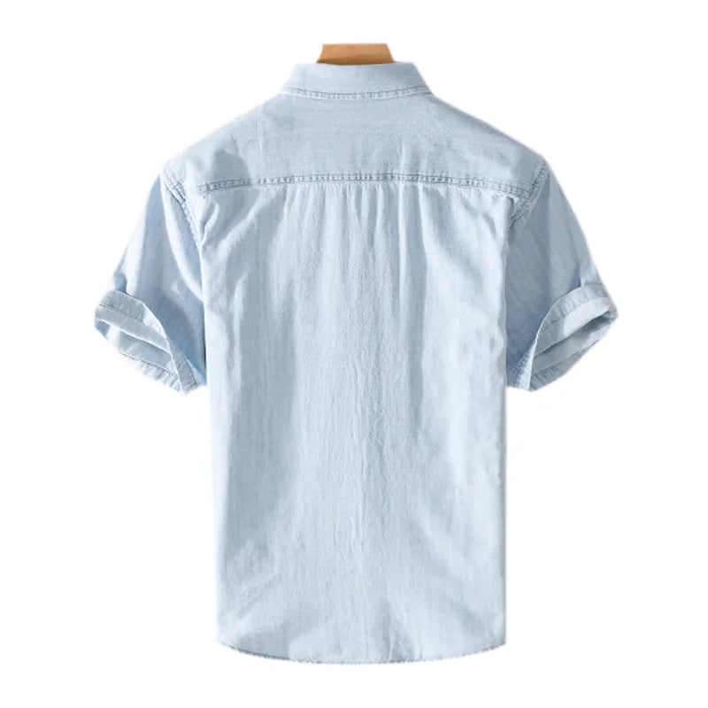 Levoire | Chemise En Denim Decontractee Hommes