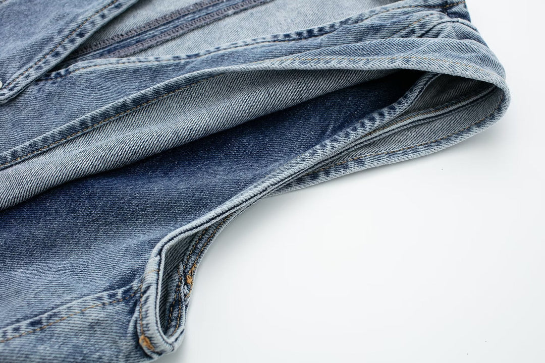 Levoire | Veste Sans Manches À Boutons Pour Femme, Veste Courte