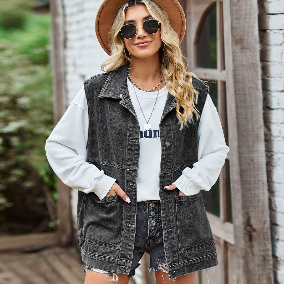 Levoire | Gilet Sans Manches Grande Taille Pour Femmes