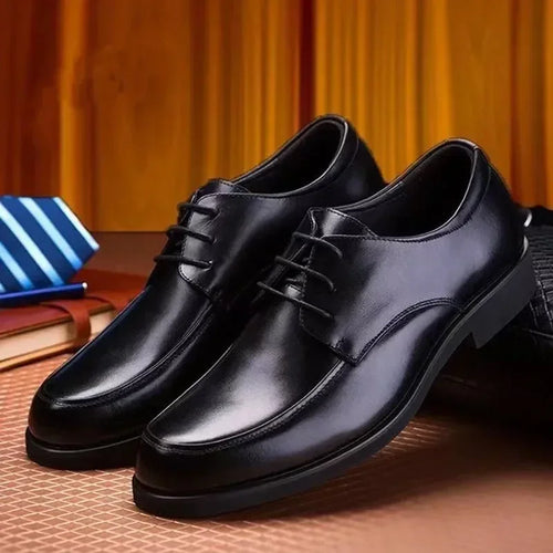 Levoire | Chaussures Oxford Pour Hommes Noires Modernes