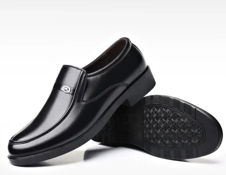 Levoire | Chaussures Oxford Pour Hommes Noires Modernes