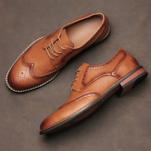 Levoire | Chaussures En Cuir Oxford Élégantes Pour Hommes