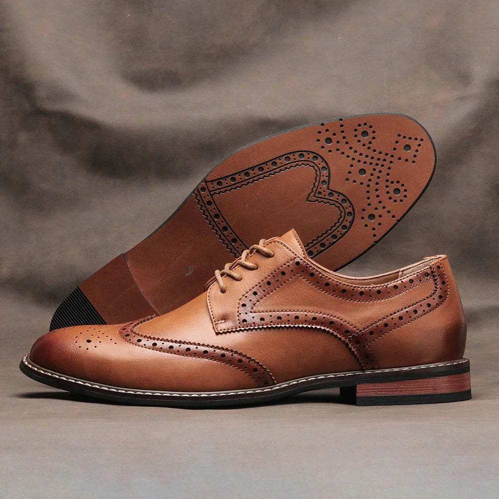 Levoire | Chaussures En Cuir Oxford Élégantes Pour Hommes