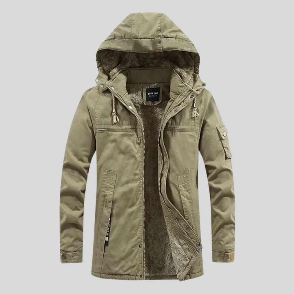 Levoire | Veste En Polaire Confortable Khaki