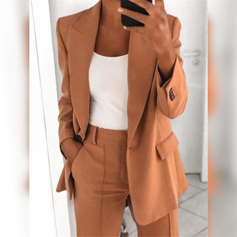Levoire | Élégant & Confortable Costume braun