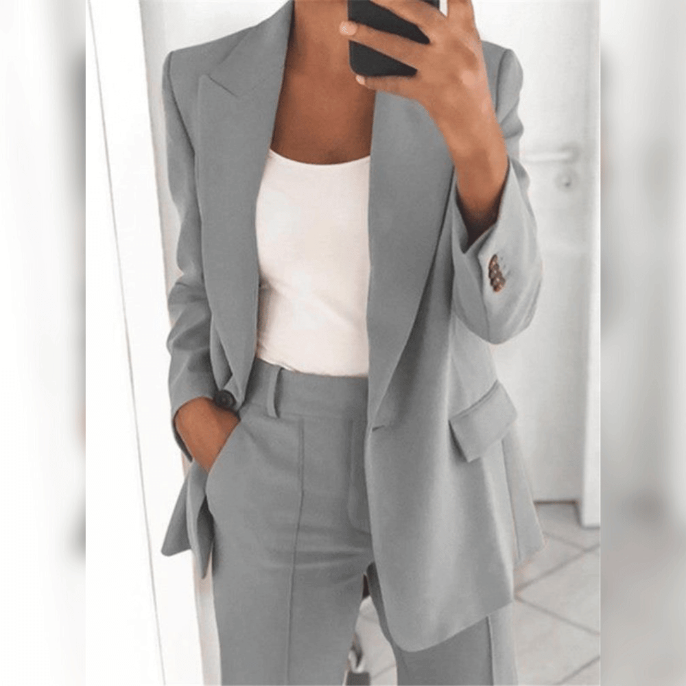 Levoire | Élégant & Confortable Costume gris