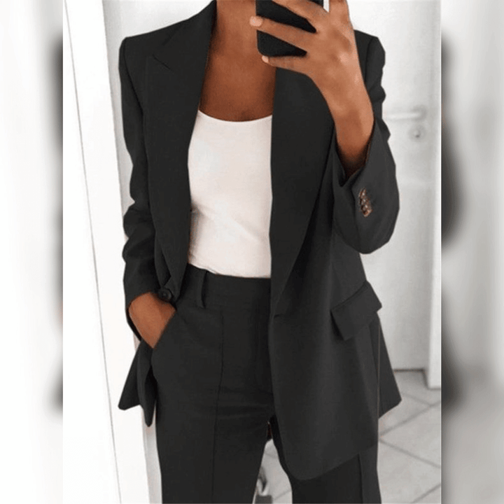 Levoire | Élégant & Confortable Costume noir