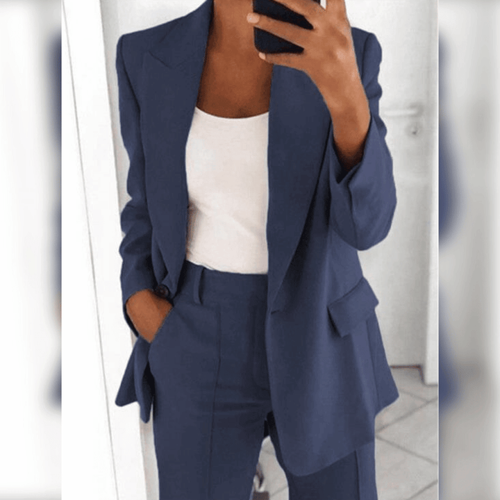 Levoire | Élégant & Confortable Costume bleu marine